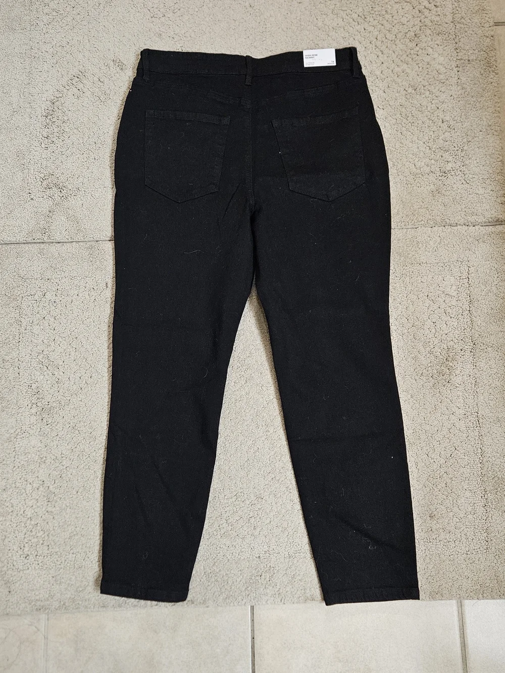 Classic High-Rise Black Women's Jeans - Picture 10 of 10
